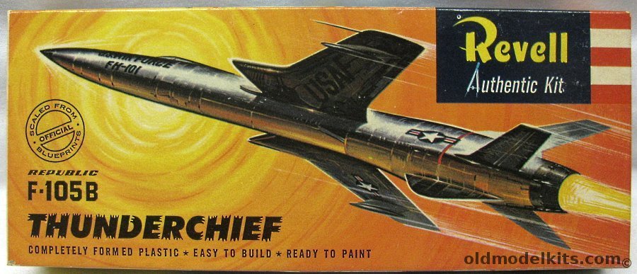 Revell 1/75 F-105B Thunderchief - 'S' Issue, H285-89 plastic model kit